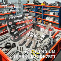Bougie d'allumage à l'iridium pour essence K7RTI pour Pathfinder Almera Juke - Nouvelle garantie de 12 mois