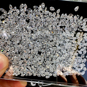 Melee Lab Grown <strong>Diamond</strong> Pear Cut D E Color VVS VS 100% <strong>Real</strong> <strong>Loose</strong> <strong>Diamond</strong> 2x3mm 3x5mm 4x6mm 5x8mm Small Lab <strong>Diamond</strong> Side Stone - Product Image 2