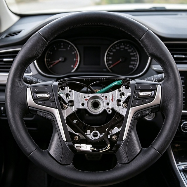 Universal Custom Leather Steering Wheel for Toyota Fortuner Supra Yaris Prius LC300 LC80 76 250 10