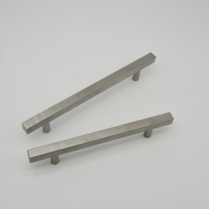 Hiện Đại 12Mm Thép Không Gỉ Đồ Nội Thất Núm Vuông Xử Lý Bạc Vàng Đen Tủ Bếp Ngăn Kéo Kéo Cho Tủ Quần Áo Phòng Ngủ - Product Image 3