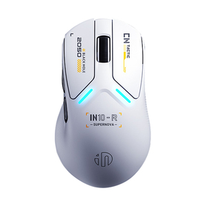 Ratón <span class=keywords><strong>INPHIC</strong></span> IN10 R, Ratón Inalámbrico Ligero de Tres Modos, PAW3395 DPI26000 IPS650 8Khz, Ratón para Juegos FPS y Esports - Product Image 1