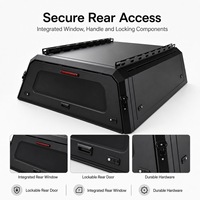 Tapa de Caja de Camioneta de Aleación de Aluminio de Alta Resistencia, Ajuste Personalizado para Toyota Tacoma, Modificación Todoterreno, Suministro para Proyectos OEM y ODM