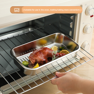 Lekfre Acier Inoxydable 304 Réfrigérateur Récipient De Stockage Avec Poignée Récipient Alimentaire Sous Vide Avec Couvercle Récipients Alimentaires Ensemble De Stockage - Product Image 4