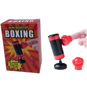 Mini Desktop Boxing Game Office Promotional Toy for Promotion and Relaxation Small Funny Desktop Game Custom Novelty Gifts