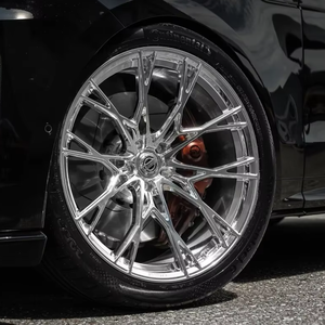 博瑞锻造合金轮毂镀铬<span class=keywords><strong>16</strong></span> 17 18 19 20 21 22英寸汽车车轮适用于乘用车8J 5x114.3 5x108 5x112 - Product Image 1