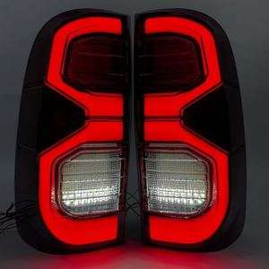 Luz Trasera LED de Alta Calidad para <span class=keywords><strong>Toyota</strong></span> Hilux Vigo 2004-2015, Luz de Freno Trasera LED Ahumada en Condición Nueva con Lente Rojo - Product Image 3