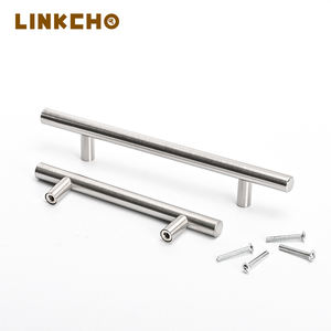 LINKCHOステンレス鋼T字型ダブルホールハンドルキャビネット用ワードローブドレッサー寝室用キッチン & 寝室用家具 - Product Image 3