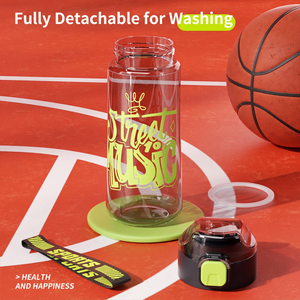 Botella de Agua Deportiva al por Mayor, de Gran Capacidad, Resistente a Caídas, de Plástico, para Verano y Fitness, para Hombres y Mujeres, de Alta Calidad - Product Image 3