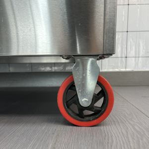 รถเข็นขายอาหารสแตนเลส VICTORY สำหรับตั้งร้านขายของว่าง รถเข็นขายชานม อุปกรณ์จัดเลี้ยงในประเทศไทย รถขายอาหารเคลื่อนที่ในประเทศไทย - Product Image 3