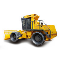 Compacteur de déchets solides à roues haute efficacité pour la gestion des déchets solides