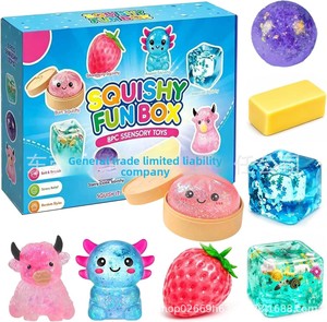 8-Piece Boxed Rubber Maltose Stress-Relief Squeeze Toy <b>Blind</b> Box Set - Product Image 6