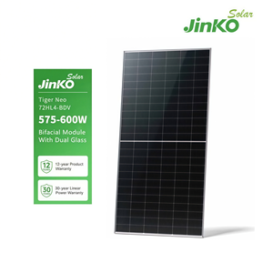 JA Longi Jinko Risen Trina Monokristalline N-Typ Solarmodule 575W 580W 585W 590W 600W für Solaranlagen für den Eigenheimbereich - Product Image 1