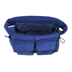 Bolso de Hombro Simple y Elegante con Múltiples Bolsillos, Material de Poliéster, Detalle de Lazo, Adecuado para Salidas Diarias y Viajes - Product Image 4