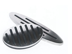 Cubierta Universal para Pedal de acelerador de freno de coche, alfombrilla de protección para Interior, accesorios de decoración, para BMW <span class=keywords><strong>MINI</strong></span> <span class=keywords><strong>Cooper</strong></span> S R55 F55 F56 r60 - Product Image 3