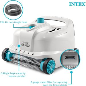 Limpiador de Piscinas Automático <span class=keywords><strong>INTEX</strong></span> ZX300 Deluxe con Sistema de Presión Lateral |   Sistema de succión de agua para piscinas enterradas de material PVC 28005E - Product Image 6