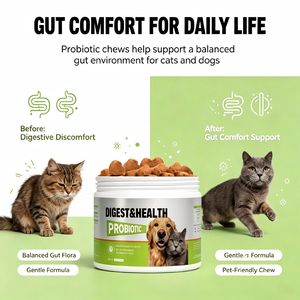 Golosinas Blandas con Sabor a Turquía OEM para el Apoyo a la <span class=keywords><strong>Colitis</strong></span>, Golosinas Blandas Probióticas Digestivas - Product Image 4