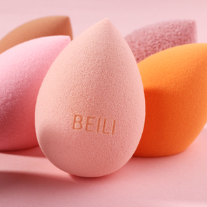 Esponja de <span class=keywords><strong>Maquillaje</strong></span> BEILI Singe Packing con Logotipo Personalizado, Libre de Látex, para Base, Corrector y Polvo, Marca Privada - Product Image 6