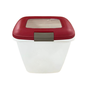 Personalizado Eco-Friendly Hermético Pet <span class=keywords><strong>Food</strong></span> Armazenamento Recipiente Plástico <span class=keywords><strong>Dog</strong></span> Cat Bird Pequenos Animais De Estimação Personalizável Logo Embalado Caixa - Product Image 4