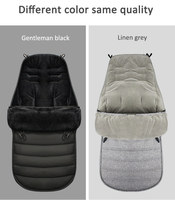 Sac de couchage universel JXB super chaud, couverture pour poussette enfant, en nylon Sherpa respirant, écologique, antibactérien