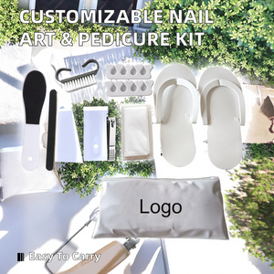 Kit de Manicura Portátil <span class=keywords><strong>FLYHIGH</strong></span>, Herramientas Clásicas para Decoración de Uñas en Bolsa de EVA, Puedes Personalizar las Herramientas que Necesitas - Product Image 2