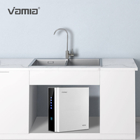 Système de purification d'eau intelligent à débit élevé avec commande vocale, système d'osmose inverse RO, filtre moulé monobloc, machine à eau potable directe pour la maison