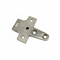 Charnière de porte en forme de T polie miroir 100mm en acier inoxydable 316 pour bateau Yacht bateau RV