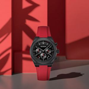 Relojes de Cuarzo Multifuncionales con Logotipo Personalizado 2024, Correa de Goma, OEM, Resistentes al Agua 5ATM, Reloj de Pulsera de Lujo para Hombre, Cuarzo Japonés, 43 mm - Product Image 3