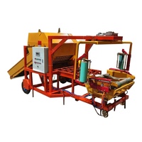 Presse à balles rondes de haute qualité pour l'ensilage et l'emballage de l'herbe avec composant moteur central