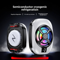 Refroidisseur de téléphone semi-conducteur magnétique à clip arrière TL16, refroidissement puissant, affichage numérique, RGB, refroidissement rapide, radiateur mobile universel