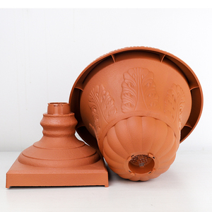 <span class=keywords><strong>Pot</strong></span> <span class=keywords><strong>en</strong></span> résine plastique créatif <span class=keywords><strong>IRIS</strong></span> pour l'extérieur, imitant une tasse à vin <span class=keywords><strong>en</strong></span> céramique, pour jardin et maison, <span class=keywords><strong>pot</strong></span> à fleurs amovible pour bonsaï avec gravure - Product Image 5