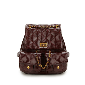 Bolso de Mano para Mujer, de Cuero PU, Bolsos de Viaje de Lujo, Bolso de Hombro de Diseñador para Mujer, Bolso Bandolera, Mochila - Product Image 1
