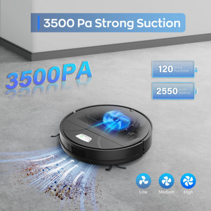 Appareils électroménagers intelligents Teendow, aspirateur sans fil, serpillière intelligente, robot aspirateur pour le nettoyage des sols - Product Image 2
