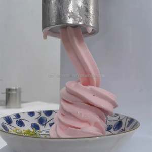 เครื่องทำไอศกรีมเจลาโต้แบบอิตาลี หลายรูปแบบ เครื่องทำไอศกรีมเส้นสปาเก็ตตี้ เครื่องทำไอศกรีมลายวน - Product Image 6