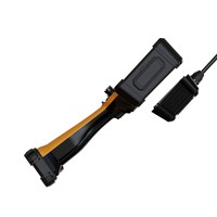Caméra endoscopique industrielle à écran tactile de 6 pouces, HD IP67, articulation à 360°, zoom 5x, boroscope intelligent portable pour l'aéronautique