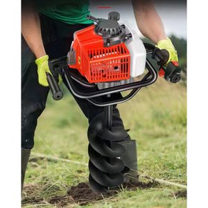 Lớp xăng hoạt động khoan đất | mô-men xoắn cao nông nghiệp máy khoan để khoan lỗ trong vườn và trang trại - Product Image 6