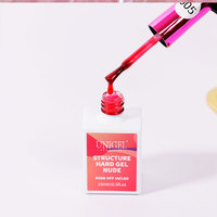 UNIGEL Gel UV de structure durcissable en gros, non toxique, gel UV de construction longue durée, OEM ODM, étiquette privée personnalisée