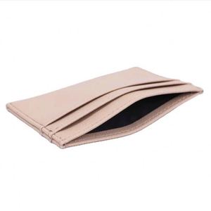 CustomFactory Price Slim Fine Leather <b>Card</b> Holder Hot Sale Slim Id Credit <b>Card</b> Sleeve Pu Saffiano Leather Credit <b>Card</b> Holder - Product Image 3