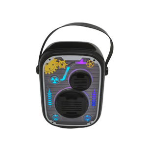 <strong>Cheap</strong> Price Wireless Speakers Colorful LED Light Bt Speaker for Home Outdoor <strong>Machine</strong> Speaker with RGB Lights AUX - Product Image 1