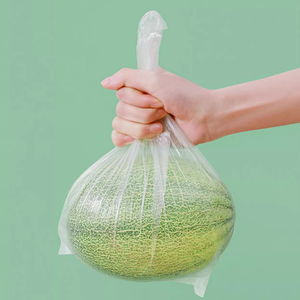 Supermarket Custom <b>Biodegradable</b> Transparent PE HDPE Side Gusset <b>Packaging</b> Shopping Roll Bag for Exhibition - Product Image 3