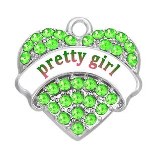Colgante <span class=keywords><strong>de</strong></span> Joyería con Dije <span class=keywords><strong>de</strong></span> Corazón <span class=keywords><strong>de</strong></span> Cristal Completo y Letras Grabadas Personalizadas para Chica Bonita/GIMNASTA/ATLETA/DEPORTISTA - Product Image 5