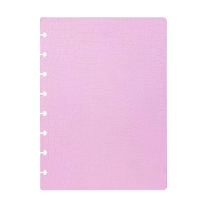 Journal A5 personnalisé en cuir PU d'apparence premium et réutilisable avec impression crocodile pour carnet relié à disque et <span class=keywords><strong>couverture</strong></span> de carnet de notes planificateur - Product Image 5