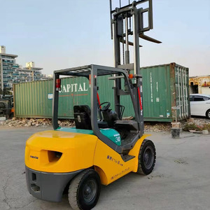 Nueva Carretilla Elevadora Diésel Komatsu de 3-5 Toneladas Fd30/Fd100 4WD para Terreno Accidentado con Mástil de una Etapa en Venta - Product Image 5