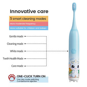 2025 cepillo de dientes portátil para niños, cepillo de dientes eléctrico inteligente, cerdas suaves, vibración de alta frecuencia para niños de 3 a 15 años - Product Image 4