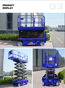 6 मीटर 8 मीटर 10 मीटर 12 मीटर 14 मीटर हवाई कार्य मंच इलेक्ट्रिक मैन हाइड्रोलिक मोबाइल कैंची लिफ्ट लिफ्ट - Product Image 6