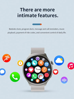 Nouvelle montre connectée pour homme, étanche IP68, prise en charge des appels, contrôle gestuel, charge sans fil, Relojes Smart Watch