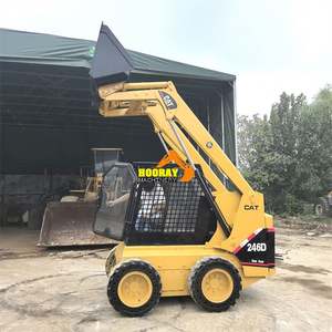 Minicargadora de Ruedas 246D Usada en Venta - Alta Eficiencia, Potencia de 53.6KW, Capacidad de Cucharón de 1.1m - Product Image 1