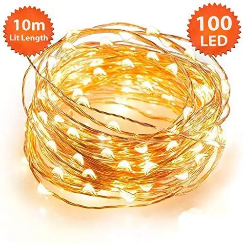 Factory Direct Sale Fast Delivery New LED Fairy Light Remote Control Copper Wire Christmas String Lights