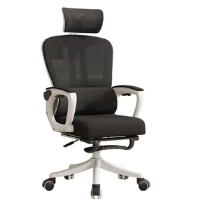 Chaise <span class=keywords><strong>de</strong></span> bureau ergonomique avec appui-tête réglable et chaise d'apprentissage multifonctionnelle qui se transforme en position couchée - Product Image 2