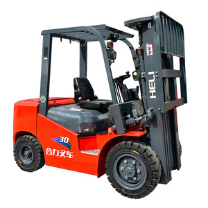Carretilla elevadora diésel automática de 3 toneladas 4,5 m HELI marca CPCD30 almacén chino de alta calidad - Product Image 2