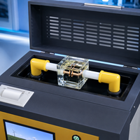 Probador de BDV de Aceite Aislante de Alta Precisión de 100 kV, Máquina Automática para Pruebas de Ruptura Dieléctrica de Aceite de Transformador